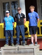 Junnut hopeaa Erno Heiska, kultaa Roope Ojansuu ja pronssia Melker Backlund